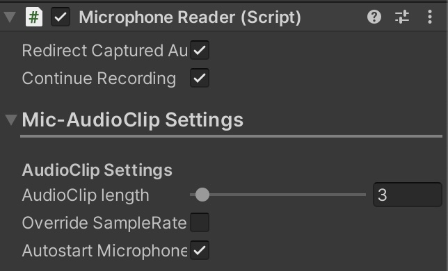 Microphone Reader Inspector