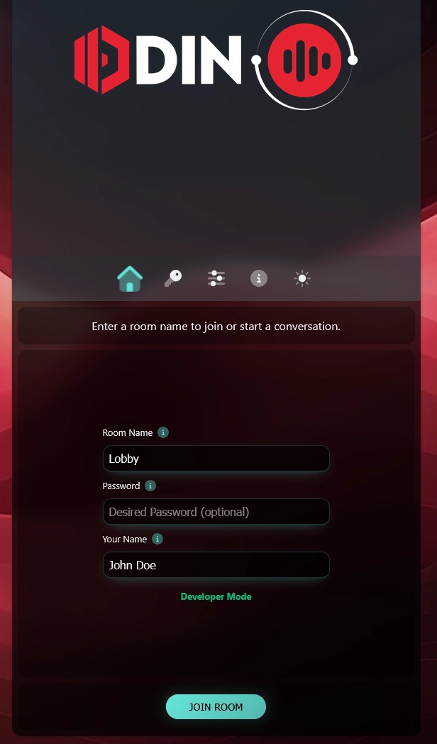 Connecting the room with ODIN client