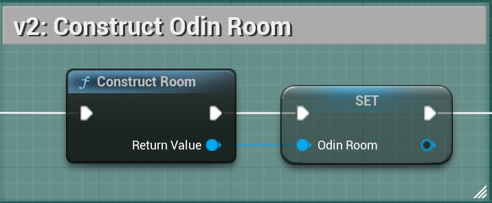 v2 Blueprint setup for room construction