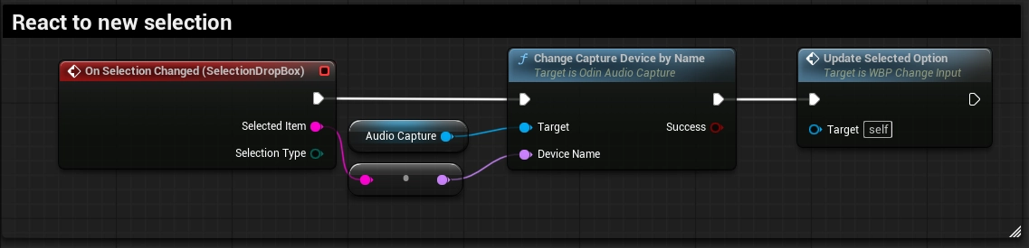 Change Capture Device implementation