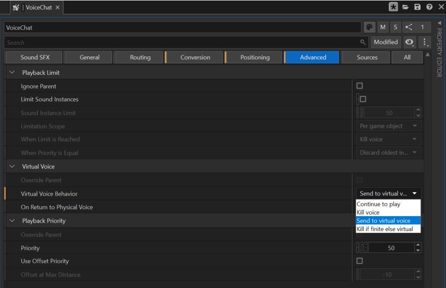 Wwise virtual voices step 3